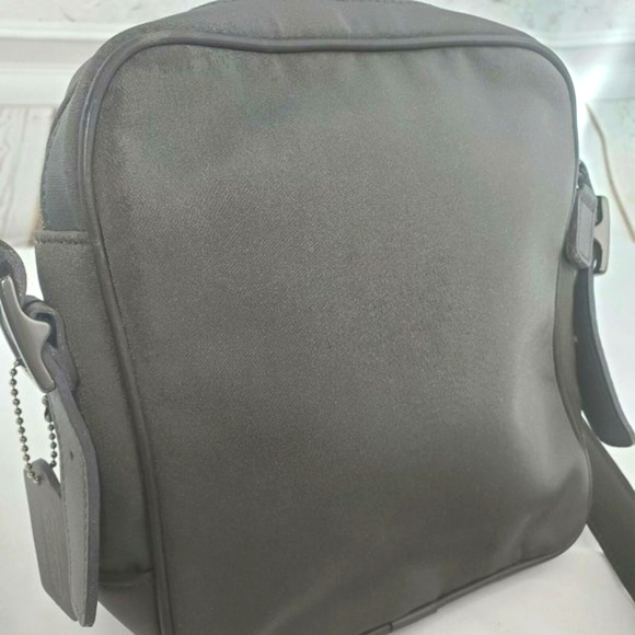 Coach Womens Slate Gray Crossbody Handbag Purse - Picture 4 of 14